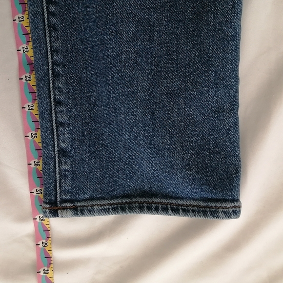 Madewell Roadtripper Slim Boyjeans in Aylesbury Wash Comfort Denim Ankle 29 (8) - Picture 15 of 16